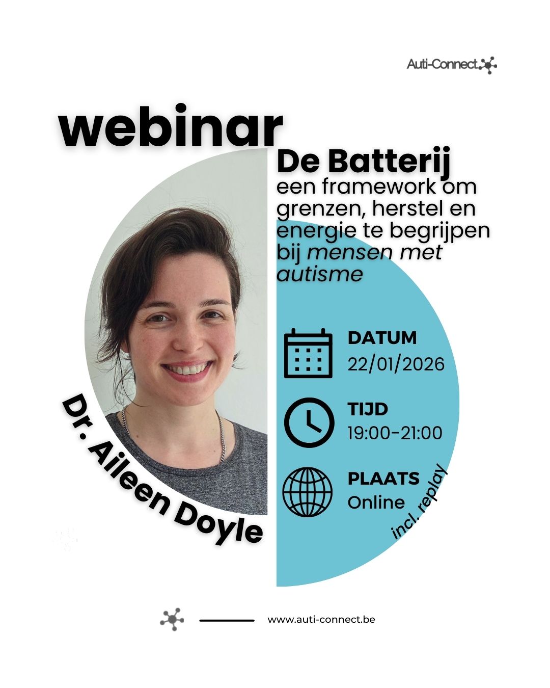 Webinar “De Batterij” met dr. Aileen Doyle | 22/01/2026